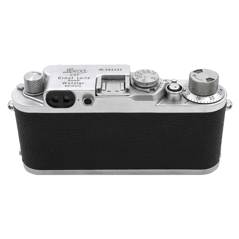 Leica IIIF Red Dial Film Body Chrome - Pre-Owned  