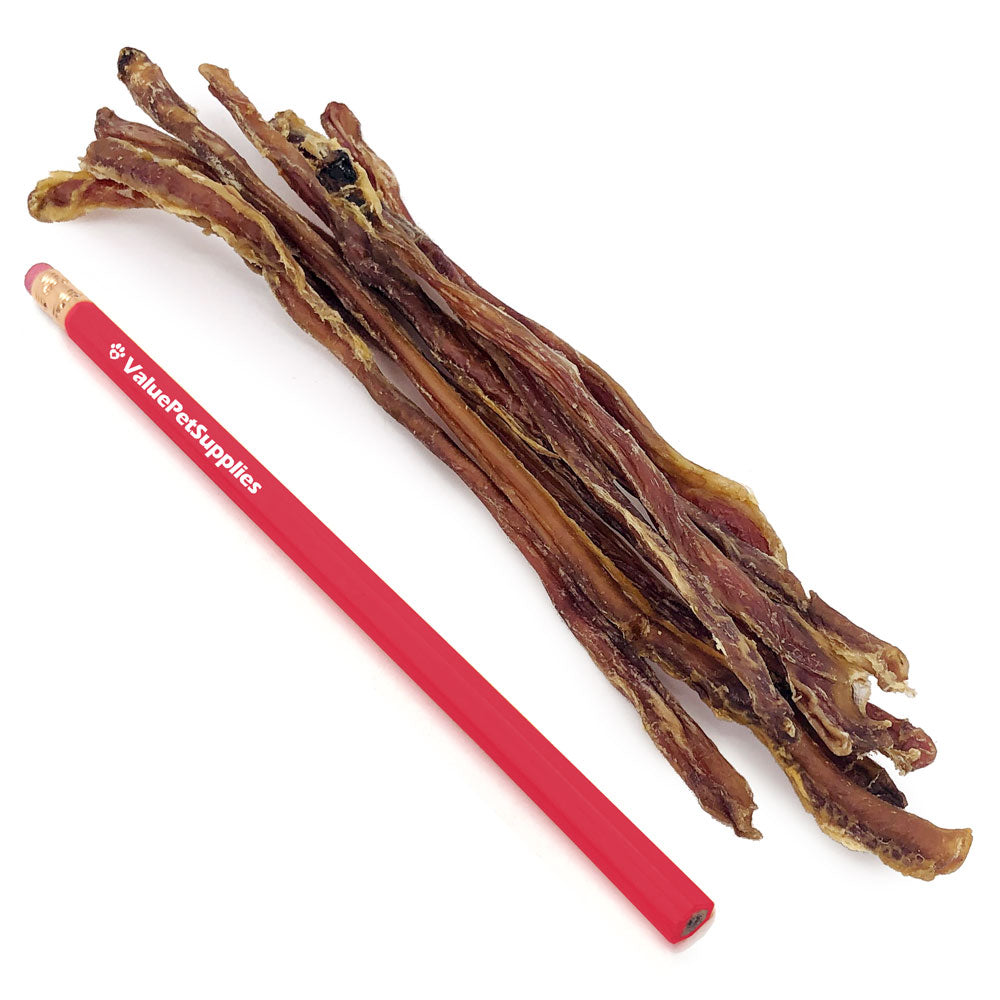 USA Lamb Pizzles Sticks Dog Chews, 6-9 Inch, 100 Count - All Natural Dog Treats, 100% USA Lamb Pizzle, Single Ingredient Rawhide Alternative 