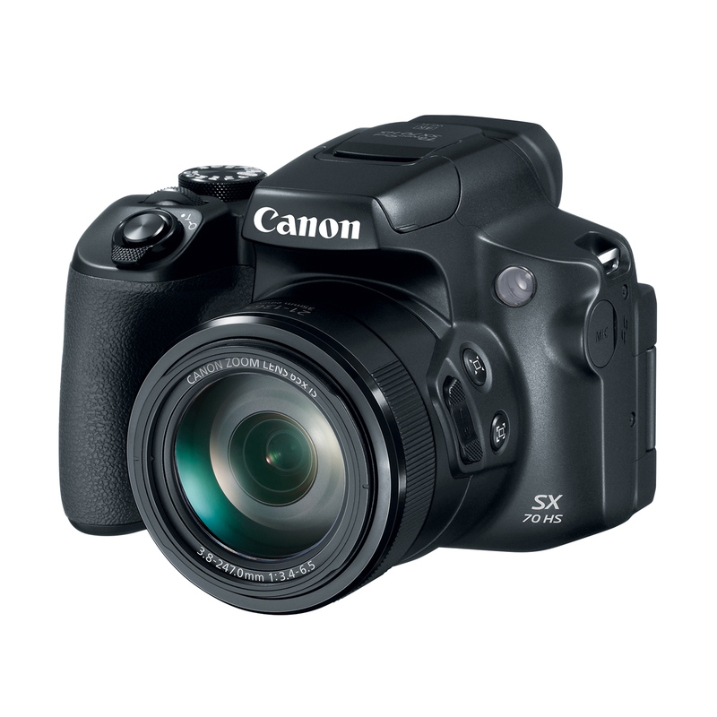 Canon PowerShot SX70 HS Digital Camera (Black)  